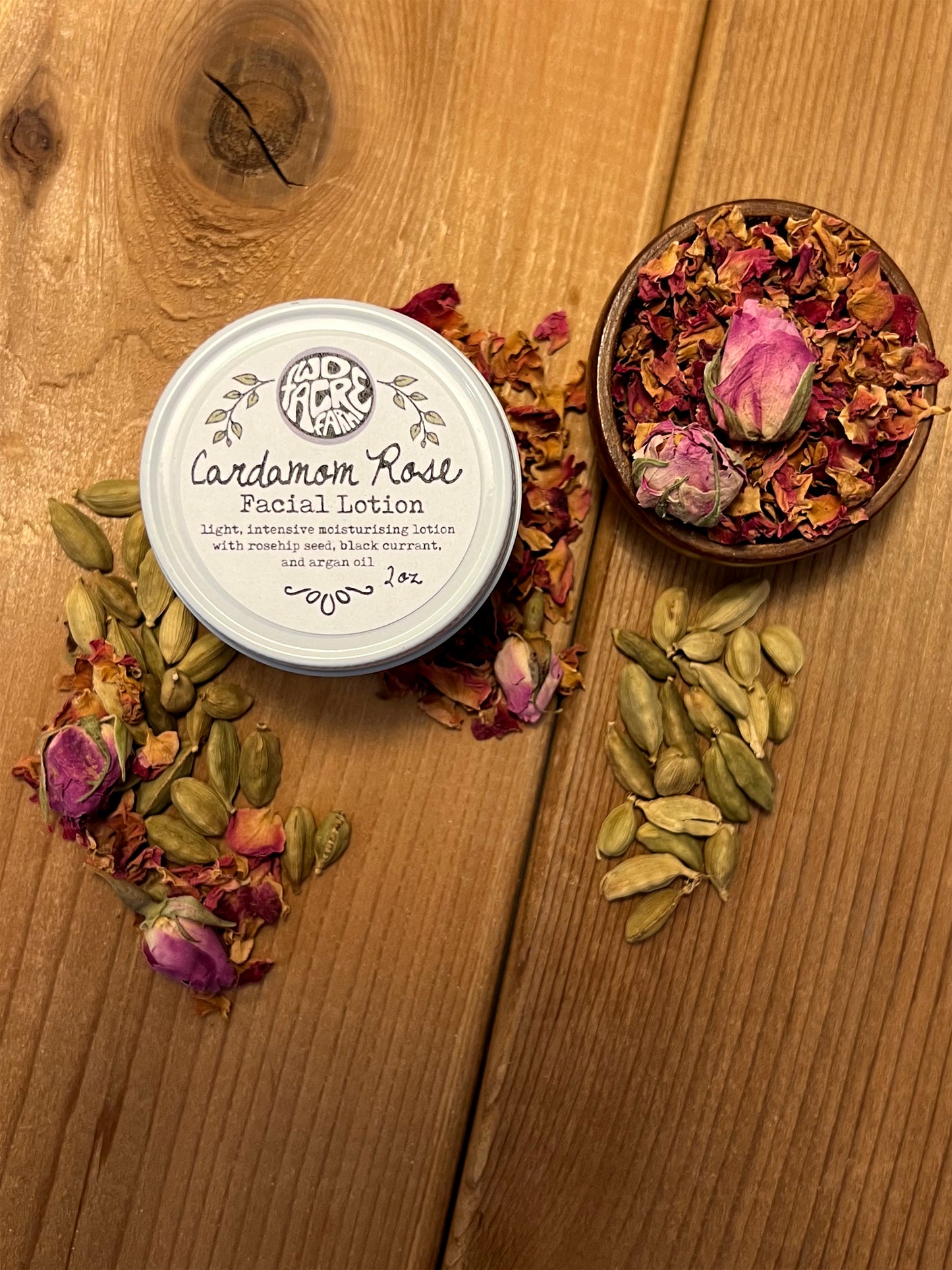 Facial Lotion - Cardamom Rose