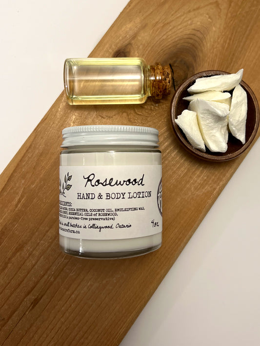 Hand & Body Lotion - Rosewood